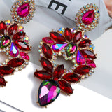 Caroline Sparkly Crystal Dangle Drop Earrings