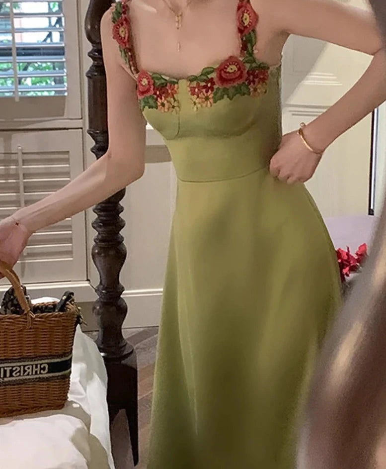 Aria Retro Wear Strap Versailles Dress