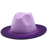 Clive Gradient Color Fedora