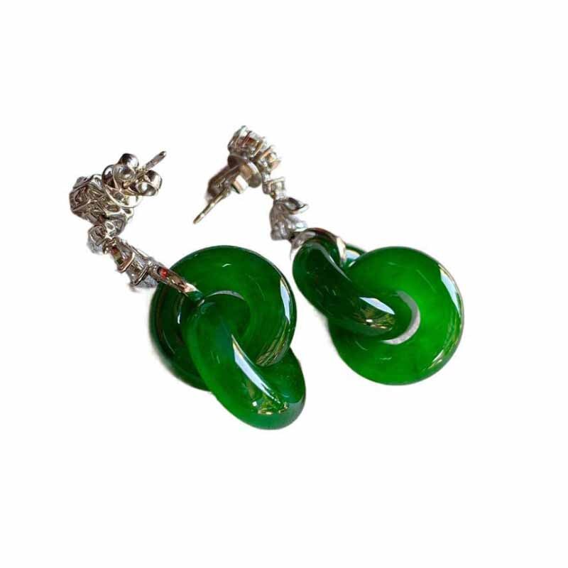 Natalie Crystal Flower Earrings
