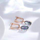 Stéphane Rainbow Zircon Drop Earring
