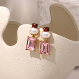 Cassie Rhinestone & Crystal Earrings