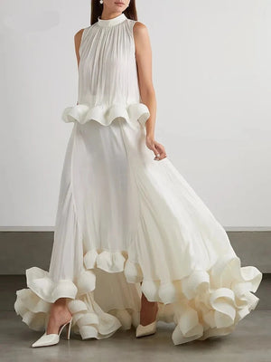 Elisa Ruffle Two Piece Set