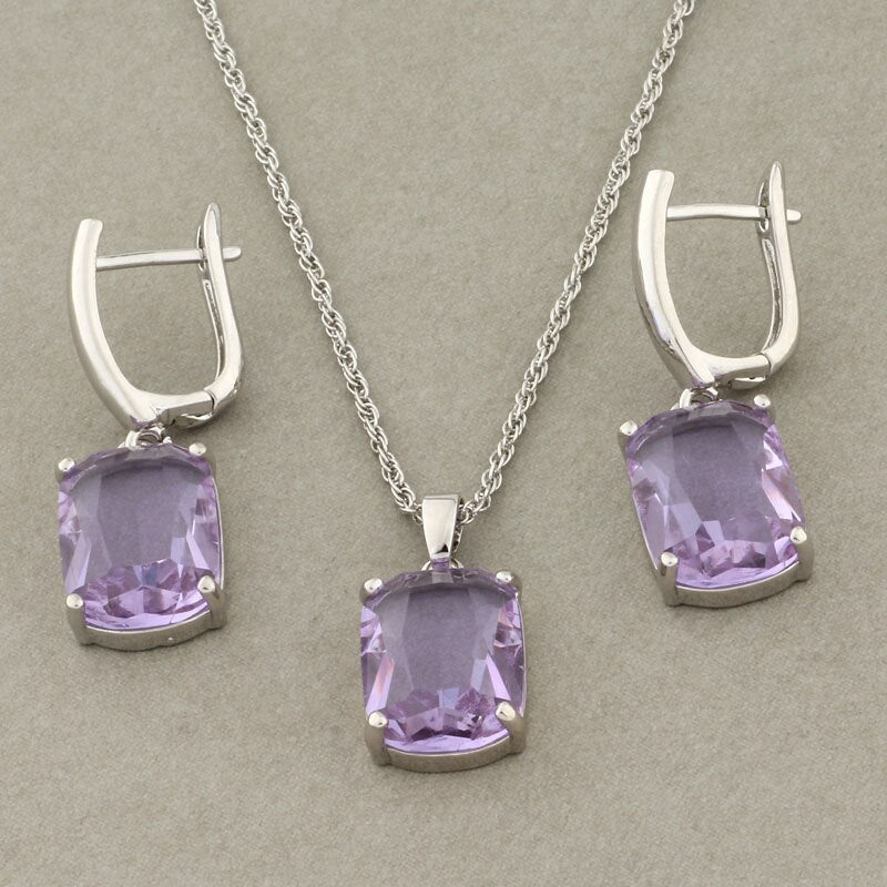 Juliet Earring And Pendant Set