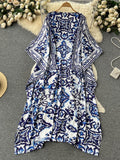 Monique Porcelain Maxi Dress