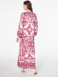 Hamaliel Maxi Print Dress