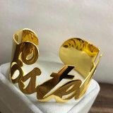 Custom Name Steel Bracelet