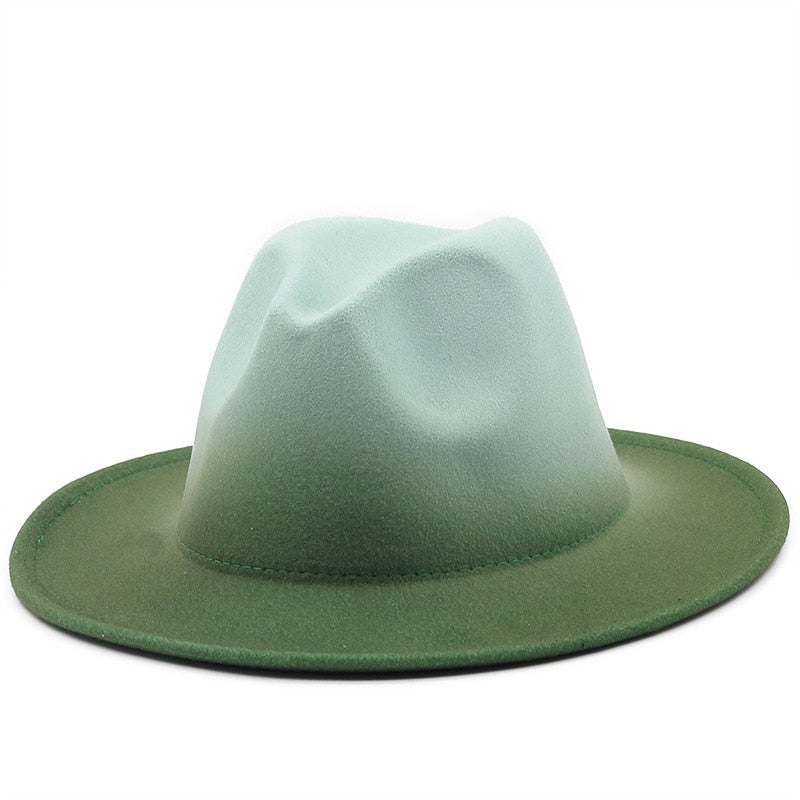 Clive Gradient Color Fedora