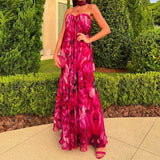 Raisa Casual Floral Print Bohemian Long Dress
