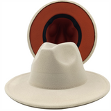 Wide Brim Panama Felt Hat