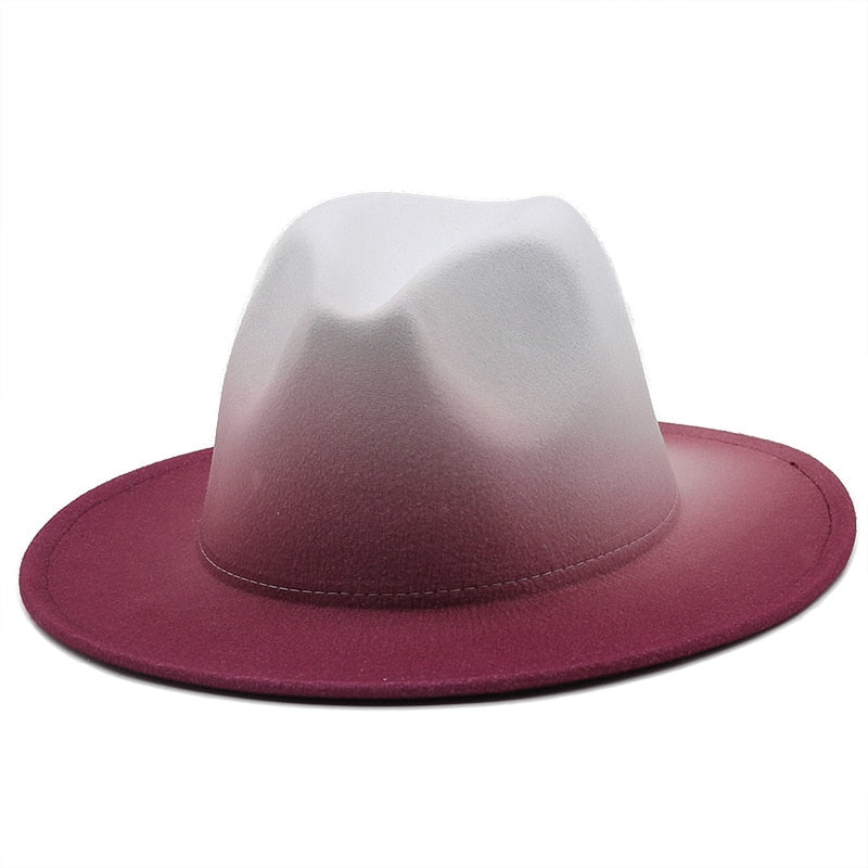 Clive Gradient Color Fedora