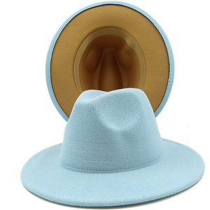 Wide Brim Panama Felt Hat