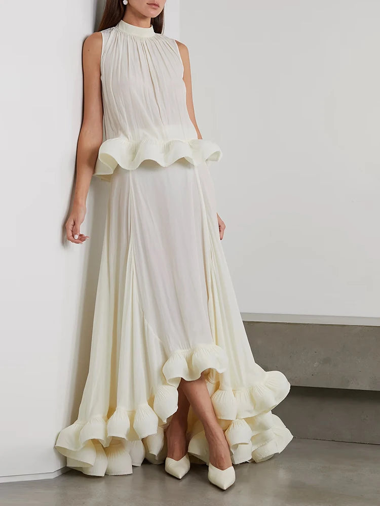 Elisa Ruffle Two Piece Set