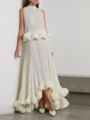 Elisa Ruffle Two Piece Set