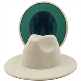 Wide Brim Panama Felt Hat