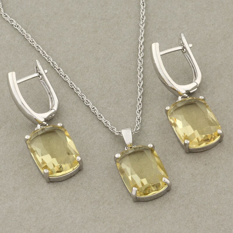 Juliet Earring And Pendant Set