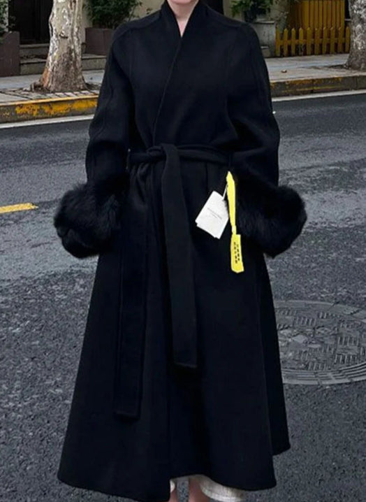 Vintage Wool Blend Trench Coat