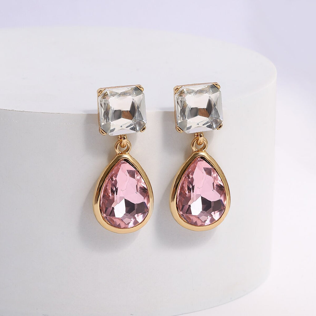Cassie Rhinestone & Crystal Earrings