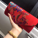 Camellia Vintage Flower Embroidered Bag
