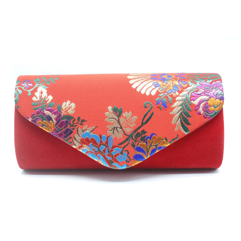 Camellia Vintage Flower Embroidered Bag