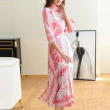 Aria Floral Printed 2 piece Dress