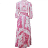 Aria Floral Printed 2 piece Dress
