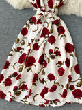 Sienna Rose Print Floral Dress