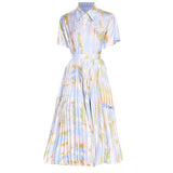 Bella Tie Dye Print 2 Piece Dress