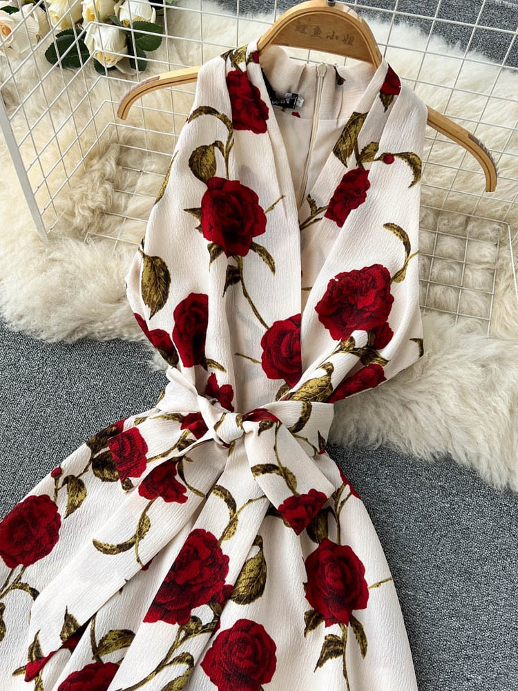 Sienna Rose Print Floral Dress