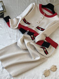 Luna Knitted Skirt Suit