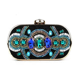 Flavia Beaded Clutch Bag
