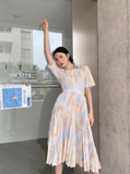 Bella Tie Dye Print 2 Piece Dress