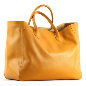 Giustina Leather Oversize Bag