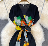 Adelina Mujer Split Dresses