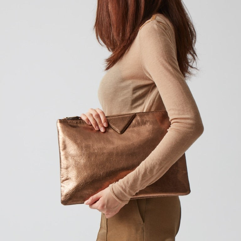 Oversized Envelope Clutch Bag