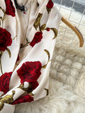 Sienna Rose Print Floral Dress