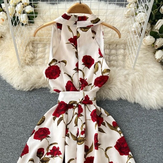 Sienna Rose Print Floral Dress