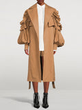 Renee Frill Trim Windbreaker Coat