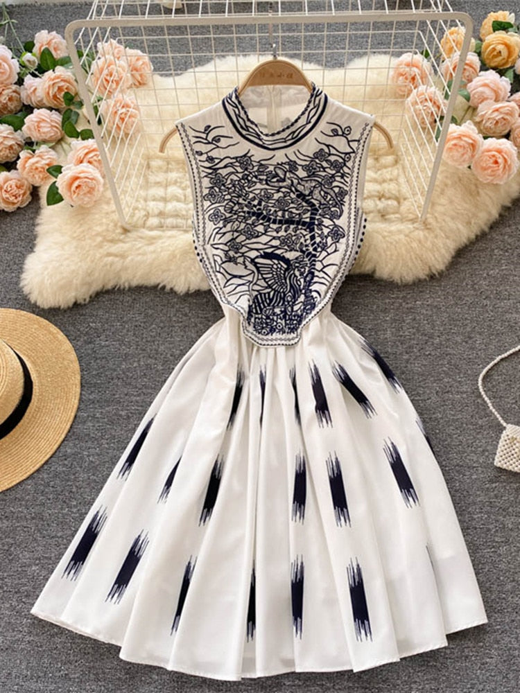 Lara Sleeveless Mini Dress
