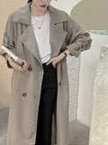 Gia Patchwork Pleated Trench Coat