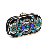 Flavia Beaded Clutch Bag