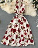 Sienna Rose Print Floral Dress