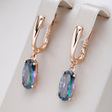 Stéphane Rainbow Zircon Drop Earring