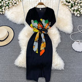 Adelina Mujer Split Dresses