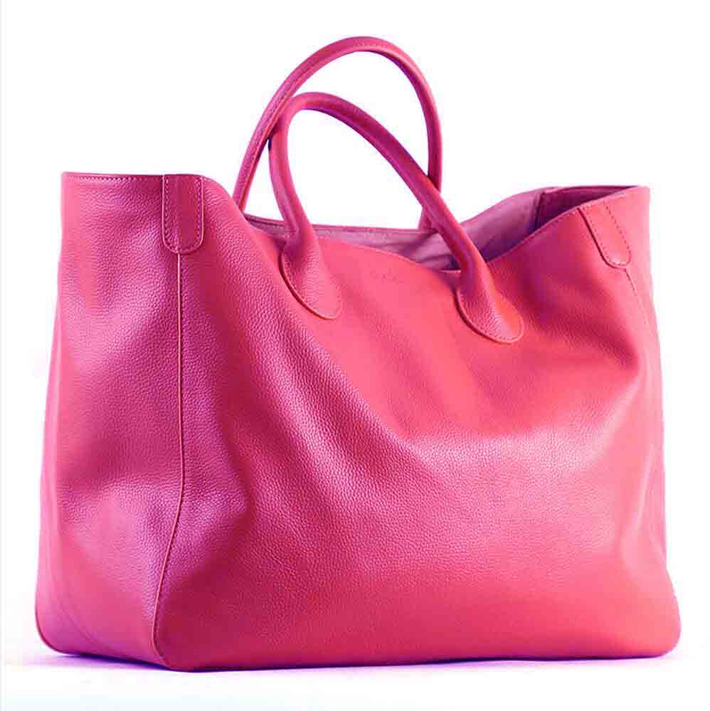 Giustina Leather Oversize Bag
