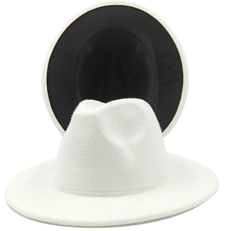 Wide Brim Panama Felt Hat