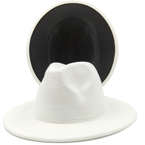 Wide Brim Panama Felt Hat
