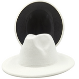 Wide Brim Panama Felt Hat