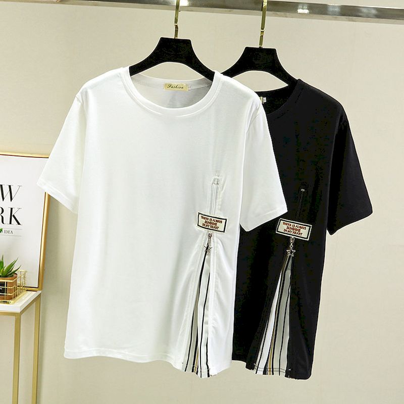 Claudia Striped Zip