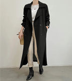 Gia Patchwork Pleated Trench Coat